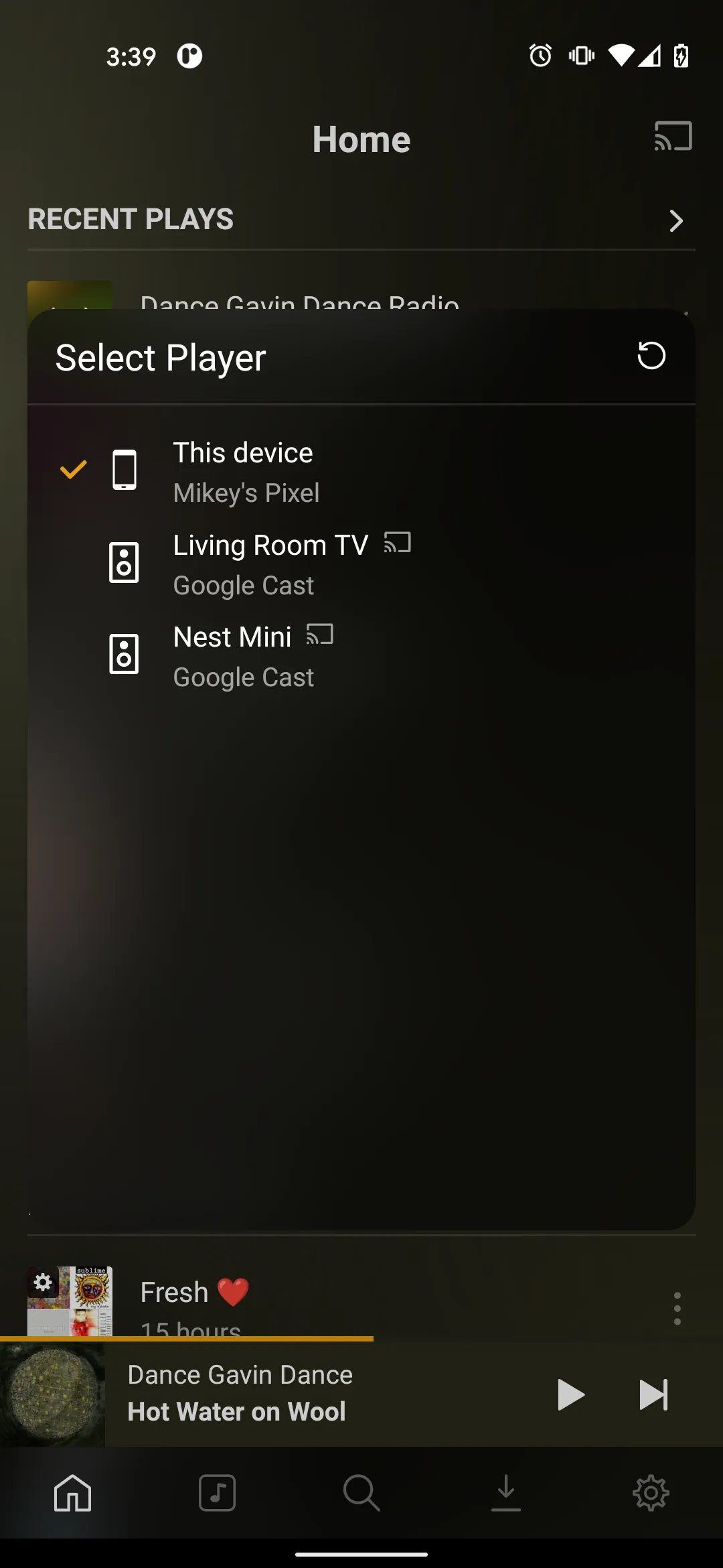 Plexamp UI 2